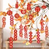 Hissing Xilin newly set up decorative potted hanging card Creative pendant Moving new homes entering the house