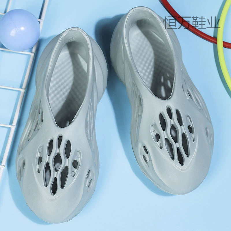 Крупные производители Фуцзянь, Кокосовая детская обувь с дырочками, 2023 летняя пляжная обувь для родителей и детей, сандалии на мягкой подошве для мальчиков и девочек оптом