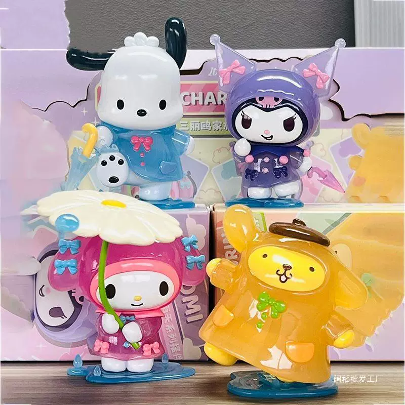 Sanrio, table handle, minifigure, doll, Birthday gift