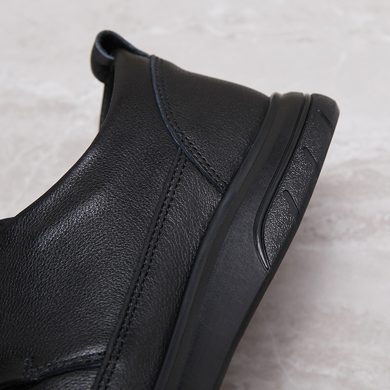 Men's comfortable breathable casual leather shoes_voghion.com