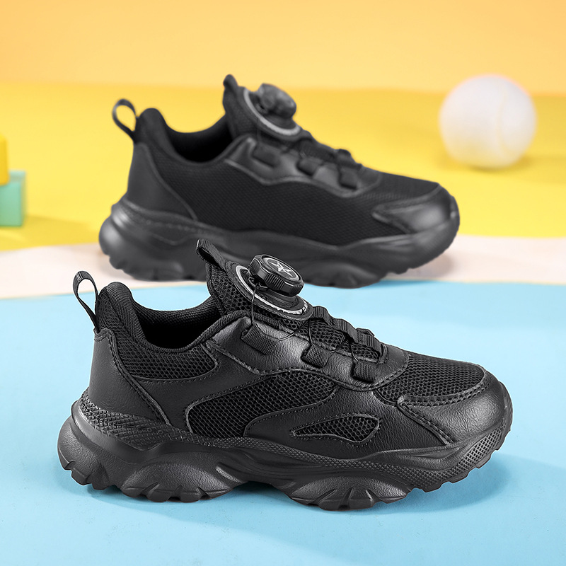 Zapatos para niños, zapatos blancos para niños, zapatos blancos para niñas, jardín de infantes, estudiantes de primaria, zapatos para correr para niños grandes, zapatos deportivos transpirables de malla