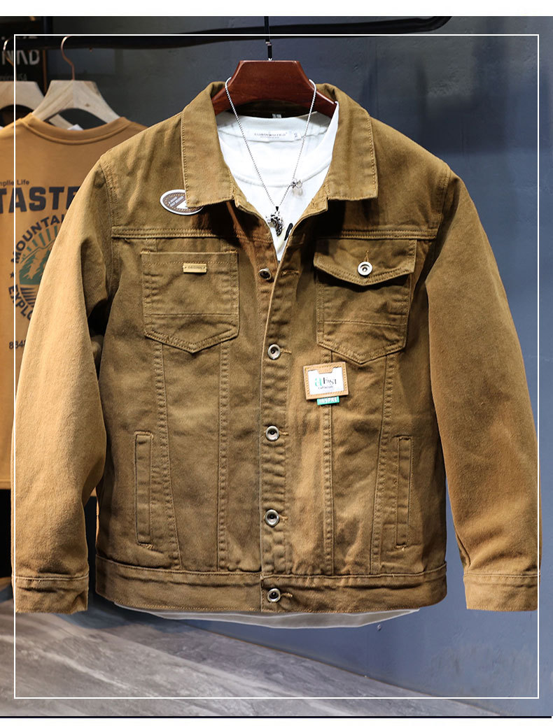 2024 spring simple new loose tooling washed men's top jacket JK545_voghion.com