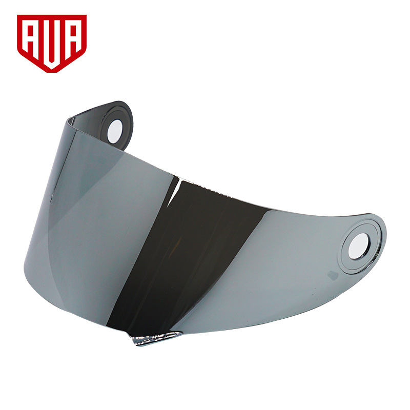 AVA original dinastía motocicleta casco parabrisas hombres y mujeres modificación accesorios galvanoplastia lente galvanoplastia protección solar roja