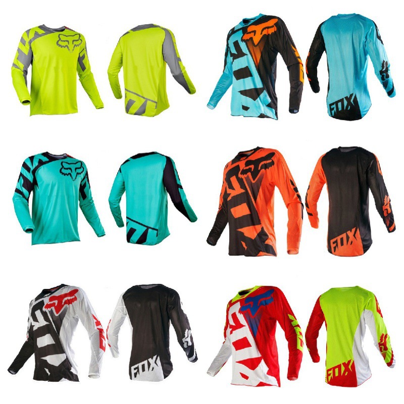 [Factory direct] FOX downhill suit cross-country motorcycle riding suit long sleeve top men's mountain bike T-shirt