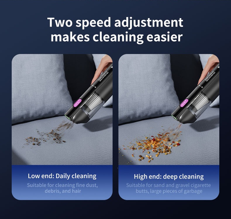 New Car Vacuum Cleaner, Multifunctional, Powerful, Wireless, Super Suction, Handheld, Small, Household, High Power