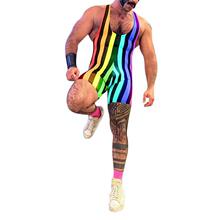 X 18890 Men's Gymnastics Bodysuit ��ʿ�B�w�� �羳�W��