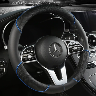 Seasons, Ultra-Thin Sweat-Absorbent Anti-Slip Car – Steering wheel cover