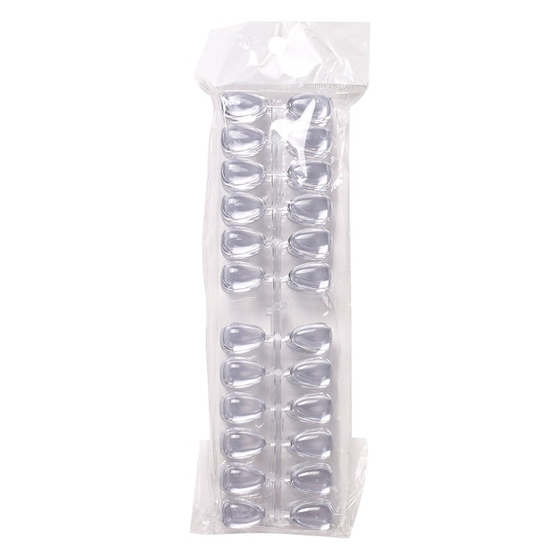 Nueva Tarjeta de color de esmalte de uñas especial de cabeza redonda corta en forma de semilla de melón tablero sólido cuadrado tarjeta de color de práctica transparente