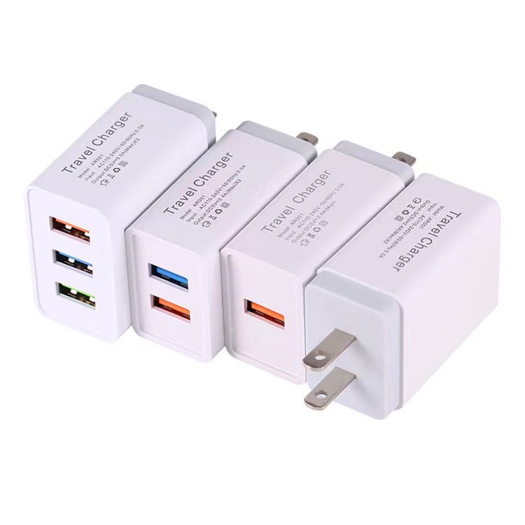 Bộ sạc đa cổng Bộ sạc thông minh USB Đầu cắm sạc đa cổng QC4.0 sạc nhanh đầu sạc điện thoại di động bán buôn