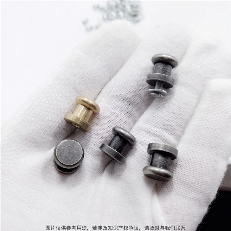 Light Luxury Packaging Gift Box, Outdoor Equipment, Durable Flat Head Nails, Mountaineering Bag/Tactical Vest, Suitable for Nipple Nails