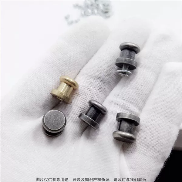 Light Luxury Packaging Gift Box, Outdoor Equipment, Durable Flat Head Nails, Mountaineering Bag/Tactical Vest, Suitable for Nipple Nails