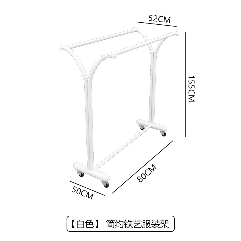 [모델 5.0 복열] 흰색 길이 80 높이 155 도르래