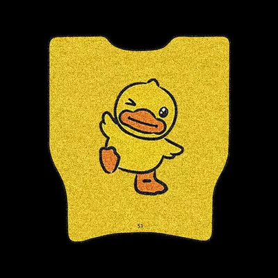and Anti-Slip Foot Pads — Electric vehicle foot mat - far-reaching-t90-a-little-yellow-duck
