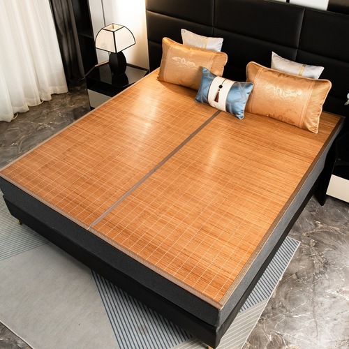Bamboo mat summer cool mat air conditioner mat 1.5m bed foldable mat 1.8m bed home use single and double person