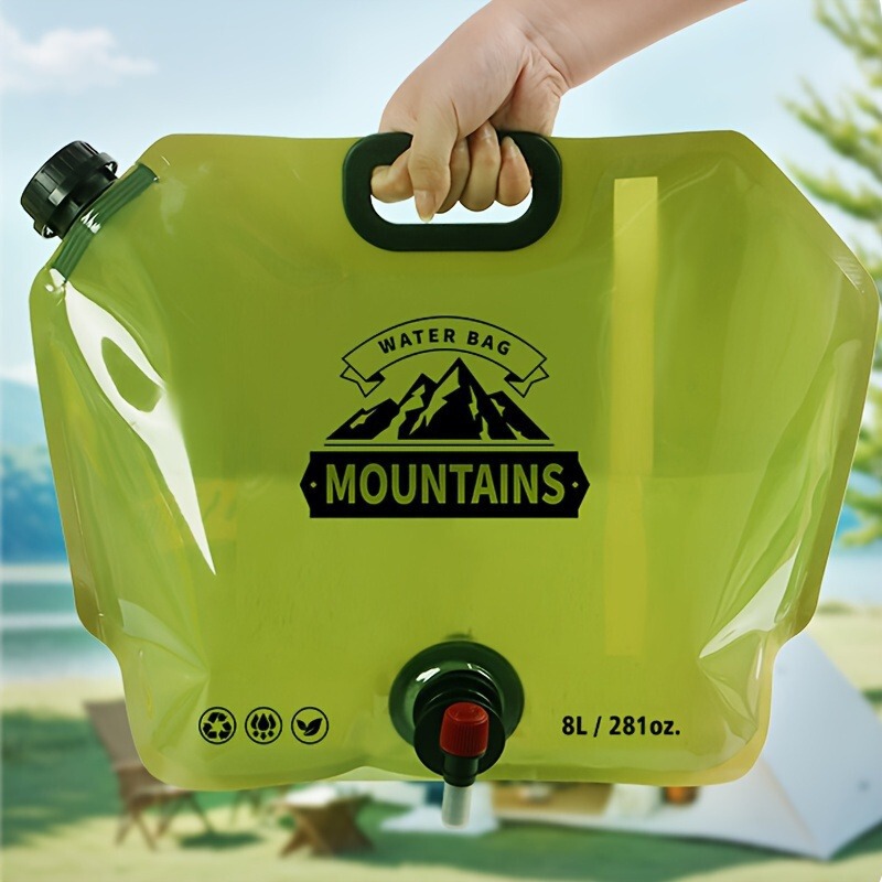 屋外ウォーターバッグポータブル折りたたみ飲料水バケツキャンプ旅行水貯蔵バッグ登山大容量ソフト肥厚水貯蔵バッグ|undefined