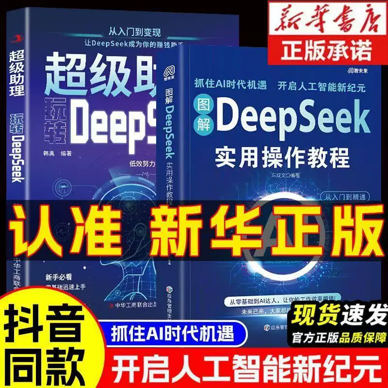Иллюстрация практического руководства DeepSeek по операционной технике от новичка до специалиста в книгах Deepseek