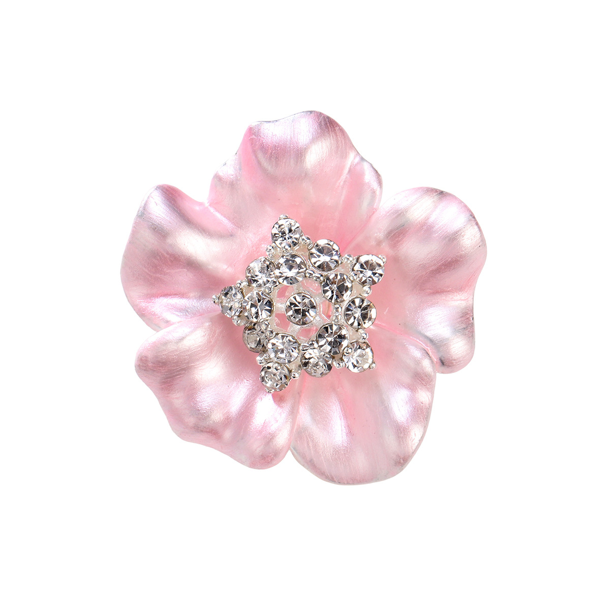 Elegante Kamelienbrosche aus Emaille, modisch-schlicht, raffiniert und vielseitig._voghion.com