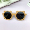 Cartoon children's cute sunglasses, sun protection cream suitable for men and women, new collection, with little bears, UF-protection, wholesale