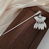 Advanced Chinese hairpin with tassels, Hanfu, hair accessory, cheongsam, Chinese style, high-quality style