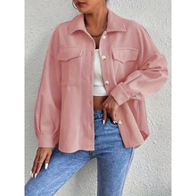 Q 15288 Corduroy women&rsquo;s shirt top ��о��Ůʽ��������