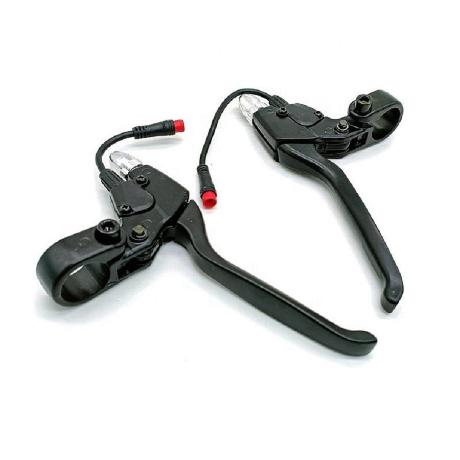 Palanca de freno para scooter eléctrico KUGOOM4 con cabezal impermeable de 2 pines.