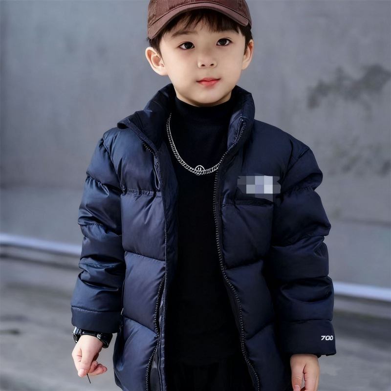 Cross-Border American Version 1996 Children's down Jacket Tnf White Duck down 700 Fill Children's Outdoor Warm down Jacket Coat