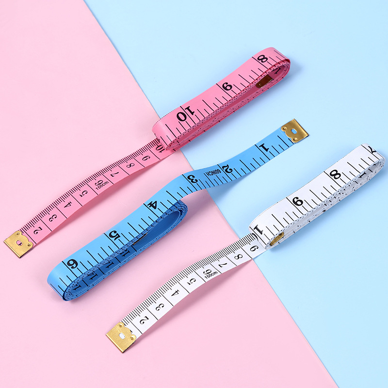 厂家直供1.5米皮尺软尺三围量衣尺高精度卷尺多功能量腰围测量尺