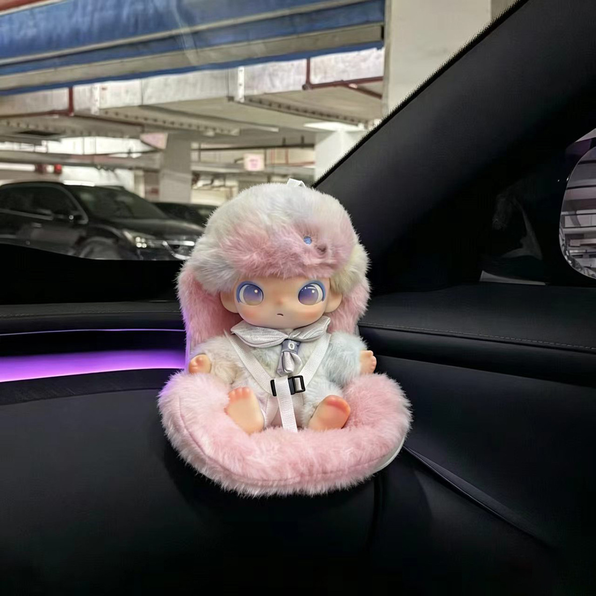 Mi SU7/YU7 doll car seat, Shangjie z7/Xiaopeng L03 doll safety seat, car decoration