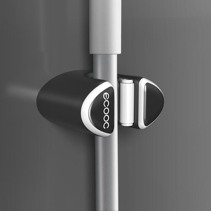 Mop Wall-mounted Clip Punch-free Hook Powerful Hanger Bathroom Storage Artifact Hanging Mop Broom Head Holder