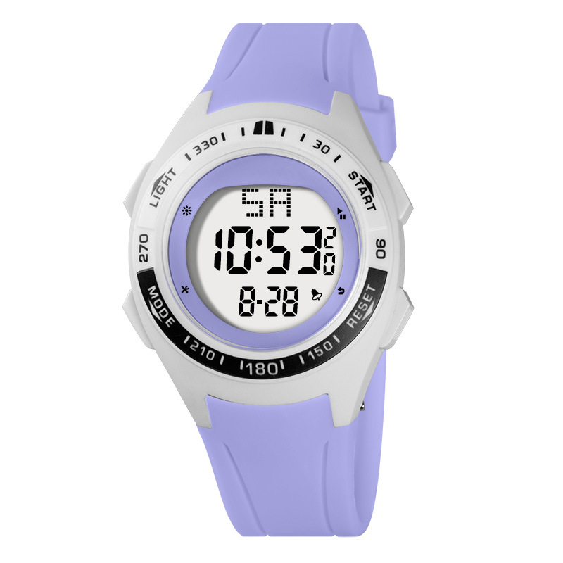 Tendencia de la escuela secundaria al aire libre relojes electrónicos relojes electrónicos de alarma de luz nocturna para estudiantes masculinos y femeninos al por mayor