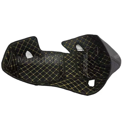 Suitable for Honda Nss350/300 Seat Cushion Liner Modification Toilet Seat Liner Pad (Motorcycle cushion) - black-gold-thread