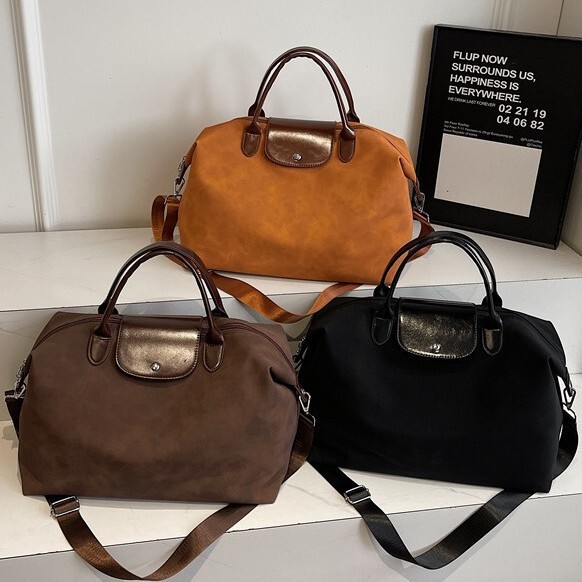 Portable outdoor commuting handbag, gym bag, travel bag, large-capacity, stylish, lightweight, short-trip travel luggage bag Portable outdoor commuting handbag, gym bag, travel bag, large-capacity, stylish, lightweight, short-trip travel luggage bag