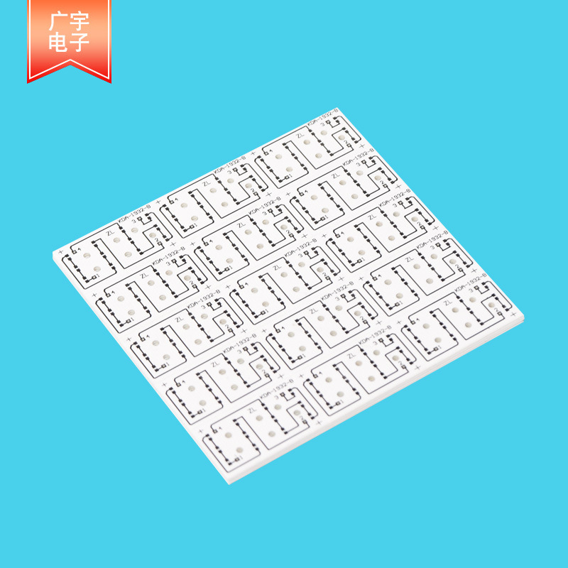 镍金双面电路板pcb线路板  印黑油双面软镍质 pcb线路板厂家供应