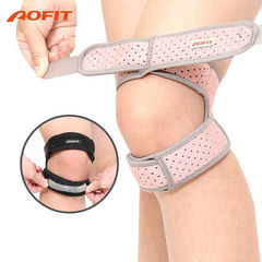 Sports silicone patella belt compression protection manufacturer wholesale running mountaineering breathable basketball knee pads fitness summer knee pads