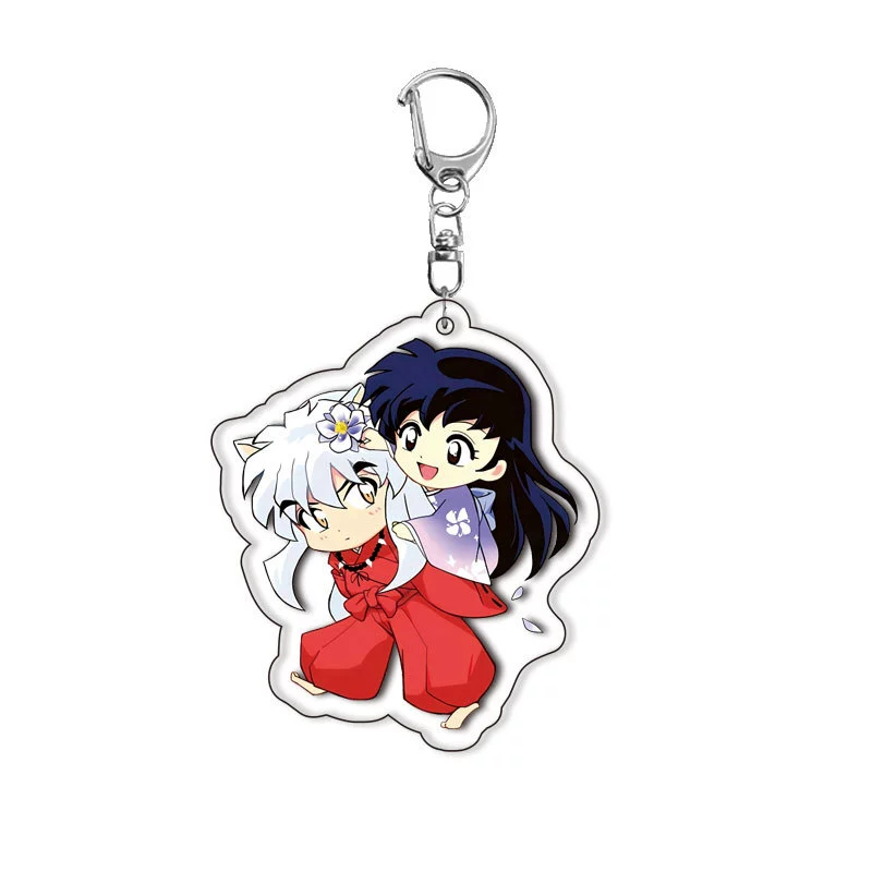【Меззаниne】Акриловый двухсторонний брелок Inuyasha · Серебристо-волосый полудемон Изящные подвески вокруг аниме