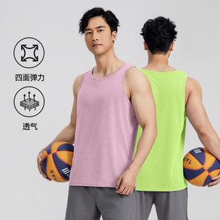 2025 Sports Vest Men's Quick-Drying Loose Sports Track and Field Basketball Training Fitness Marathon Running Sleeveless Vest
