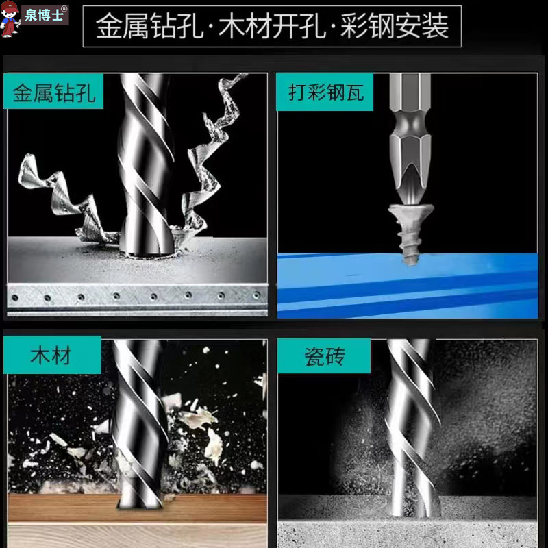 Cordless Lithium Drill, Charger Drill, Handheld Drill, Multi-functional Drill, Impact Drill, Home Electric Screwdriver, Screwdriver, Electric Drill