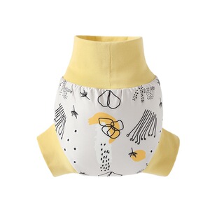 Baby Diaper Pants Swimming Trunks Baby Diaper Breathable Diaper Pants Waterproof Washable Underwear Thin Leakproof High Waist Shorts