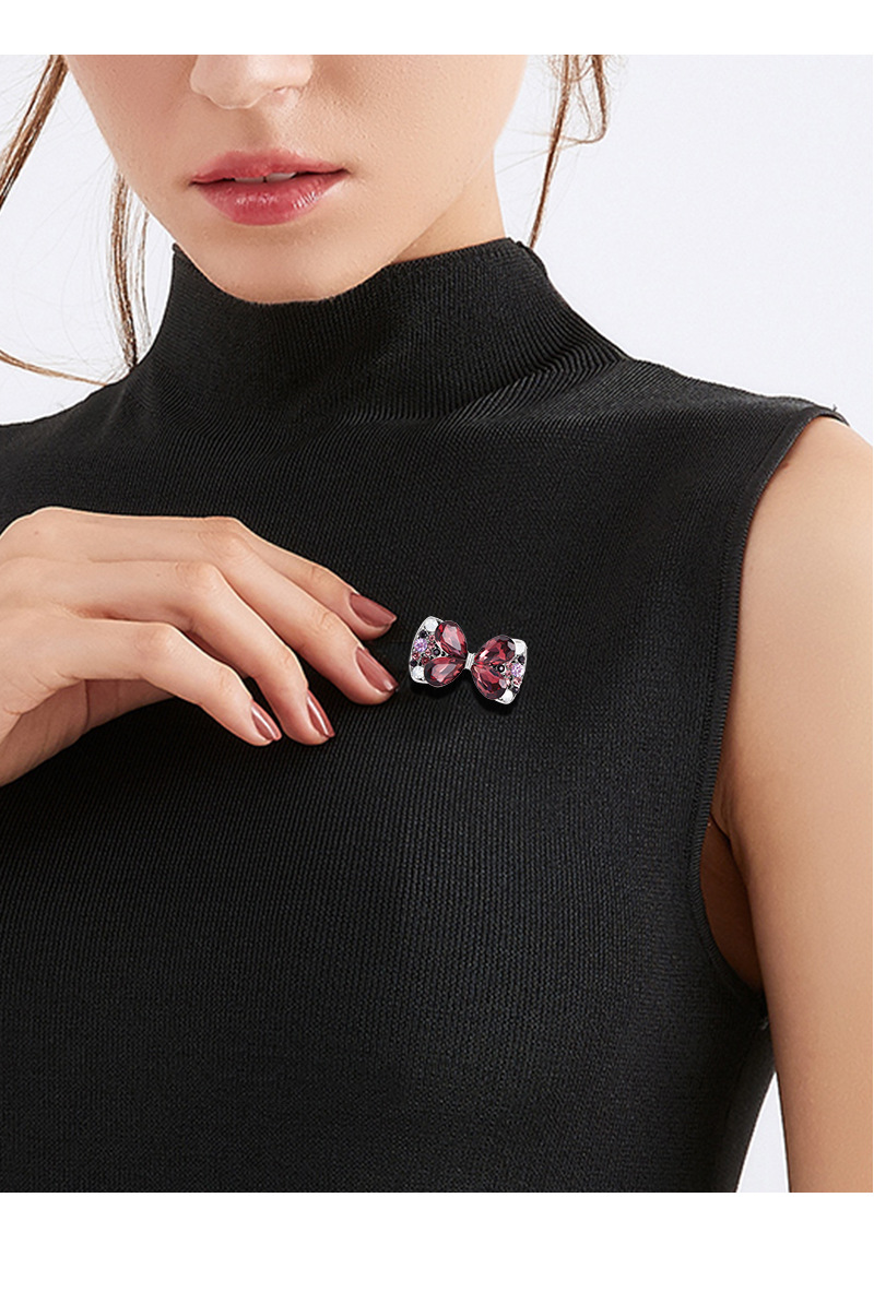 Elegant Sweet Bow Knot Alloy Women's Brooches display picture 4