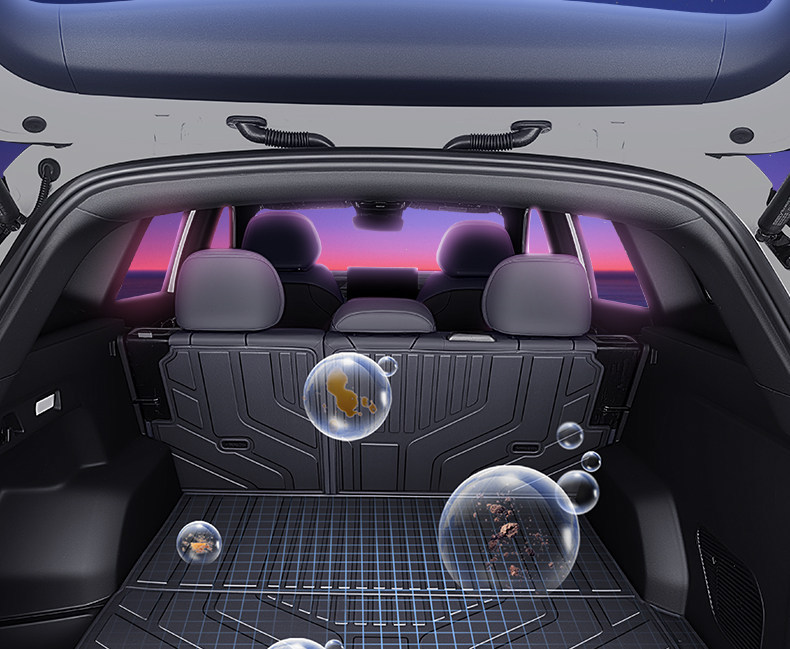 Suitable for 25 Models of Geely Boyue L Trunk Mat Tpe Trunk Mat Fourth Generation Shanhe Modification Accessories 26 New Models of Boyue
