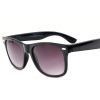 Fashionable trend glasses solar-powered, retro sunglasses suitable for men and women, city style