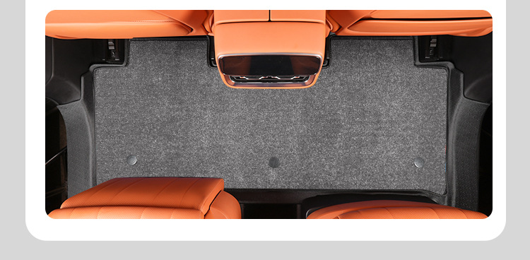 Suitable for the interior modification of the HarmonyOS Smart Travel AITO M8, 5/6-seater front two rows with threshold covers, TPE car floor mat accessories