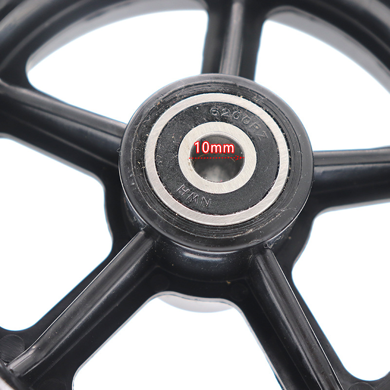 Children's electric scooter tire 6.5 inch solid tire run-flat tire 6.5 inch auxiliary wheel clinker wheel hub