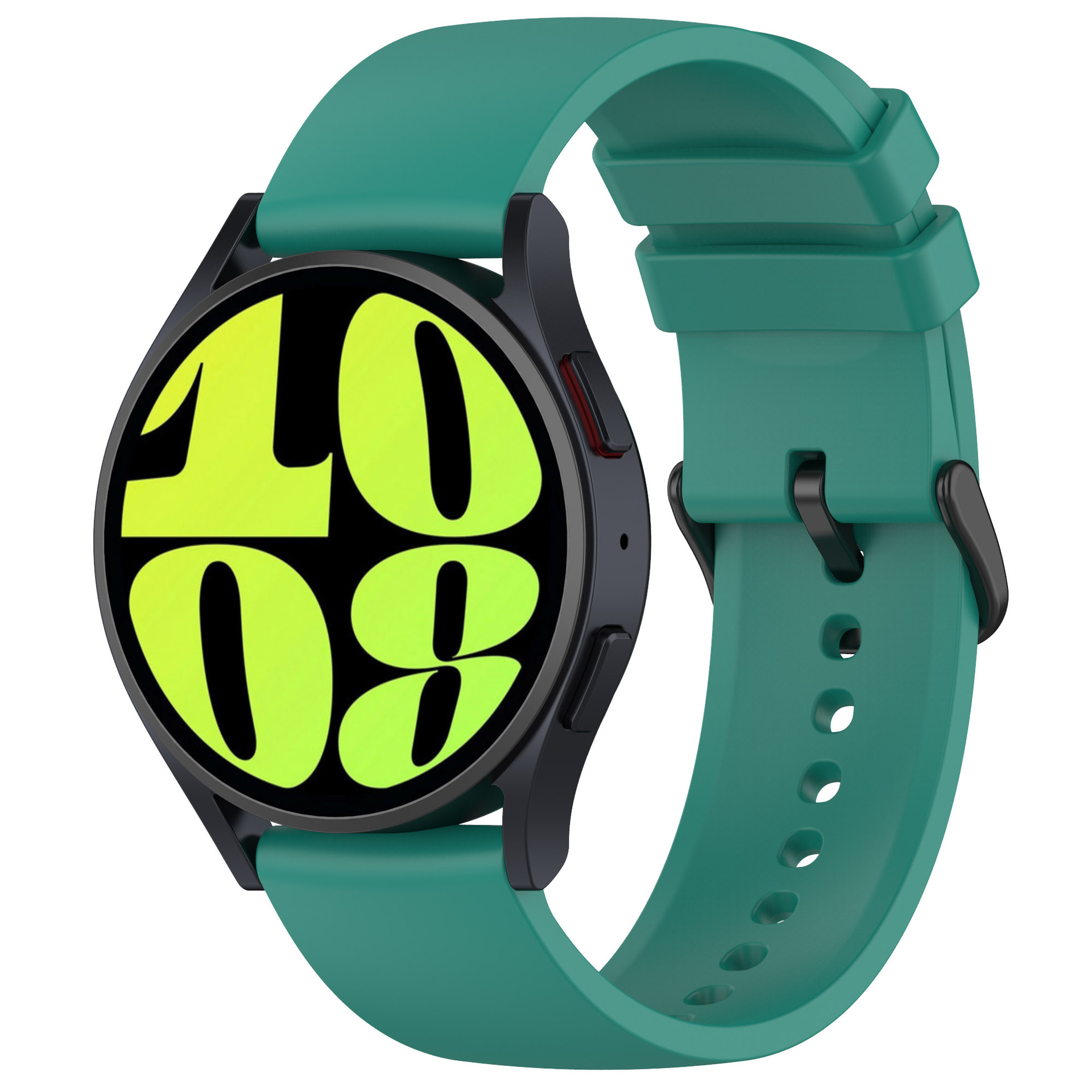 Pine needle green (black buckle)