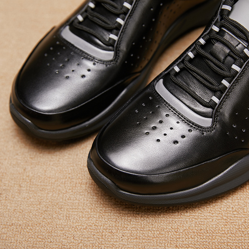 Broken size special price perforated sports leisure with genuine leather straps, hollowed out and breathable men's shoes_voghion.com
