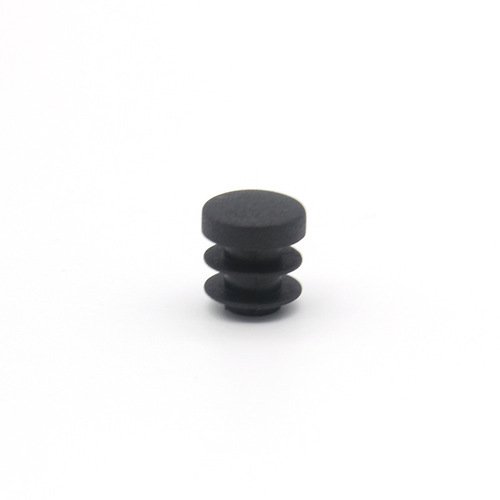 14mm Diameter Flat Plug Foot Pads, Round Tube Plugs with Rounded Feet, Rubber Plugs, Round Tube Caps, Plain-Threaded Plugs, and Iron Pipe Stoppers