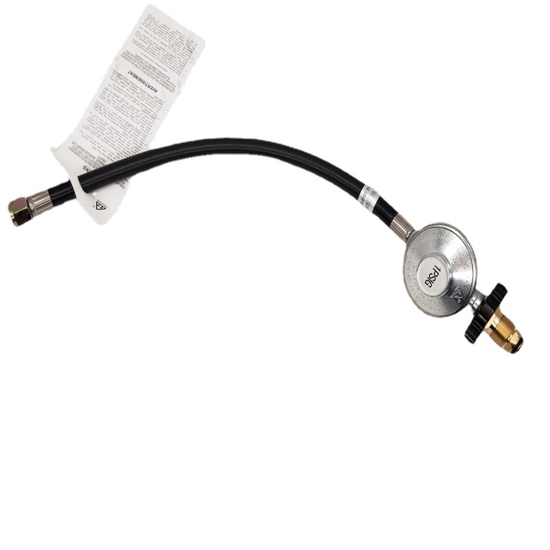 北美10PSI燃气丙烷罐减压阀POL连接煤气瓶安全阀 火盆壁炉减压阀