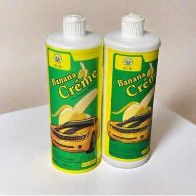Miracle Banana bərk avtomobil cilalama mumu, cızıq və su ləkəsi təmizləyici