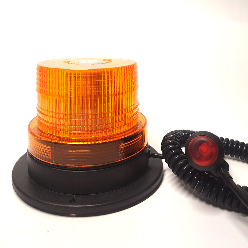 Car Warning Lights, School Bus Lights, Tow Truck Lights, Yellow Round Ceiling Strobe Lights, Snowplow Lights, Construction Vehicle Lights