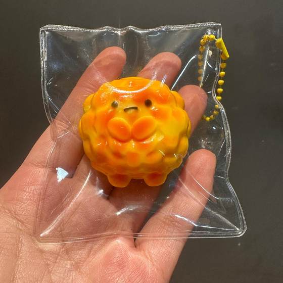 Tempura Fried Shrimp Pure Bean Curd Butter Bear Handmade Pinch Le Food Grade Silicone Decompression Toy Cream Mud